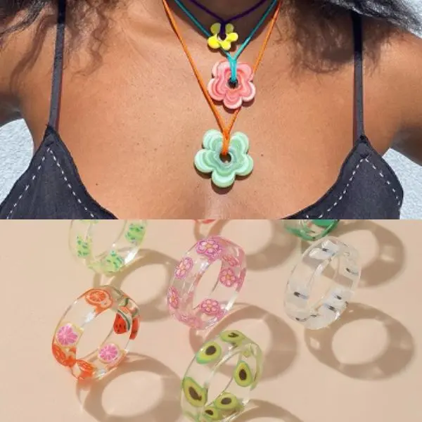 Crea tus joyas de resina 🌸​🌻